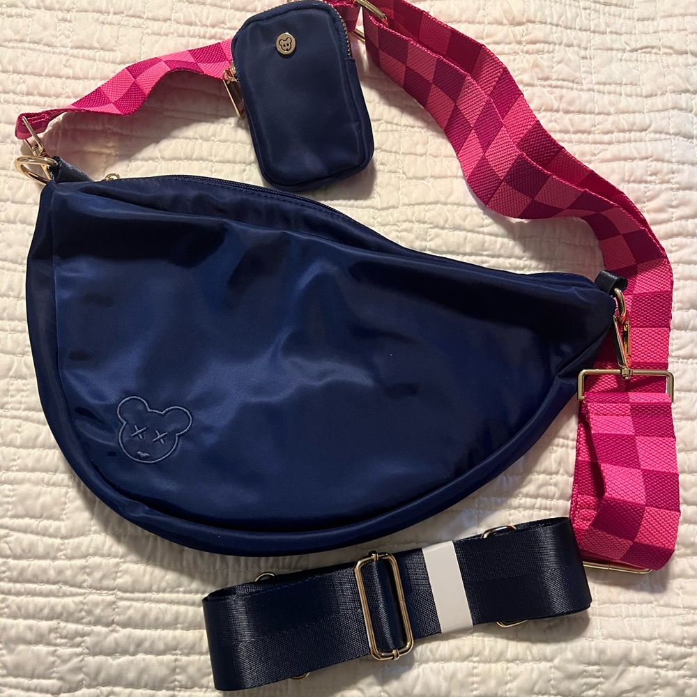 City mouse crossbody diaper bag